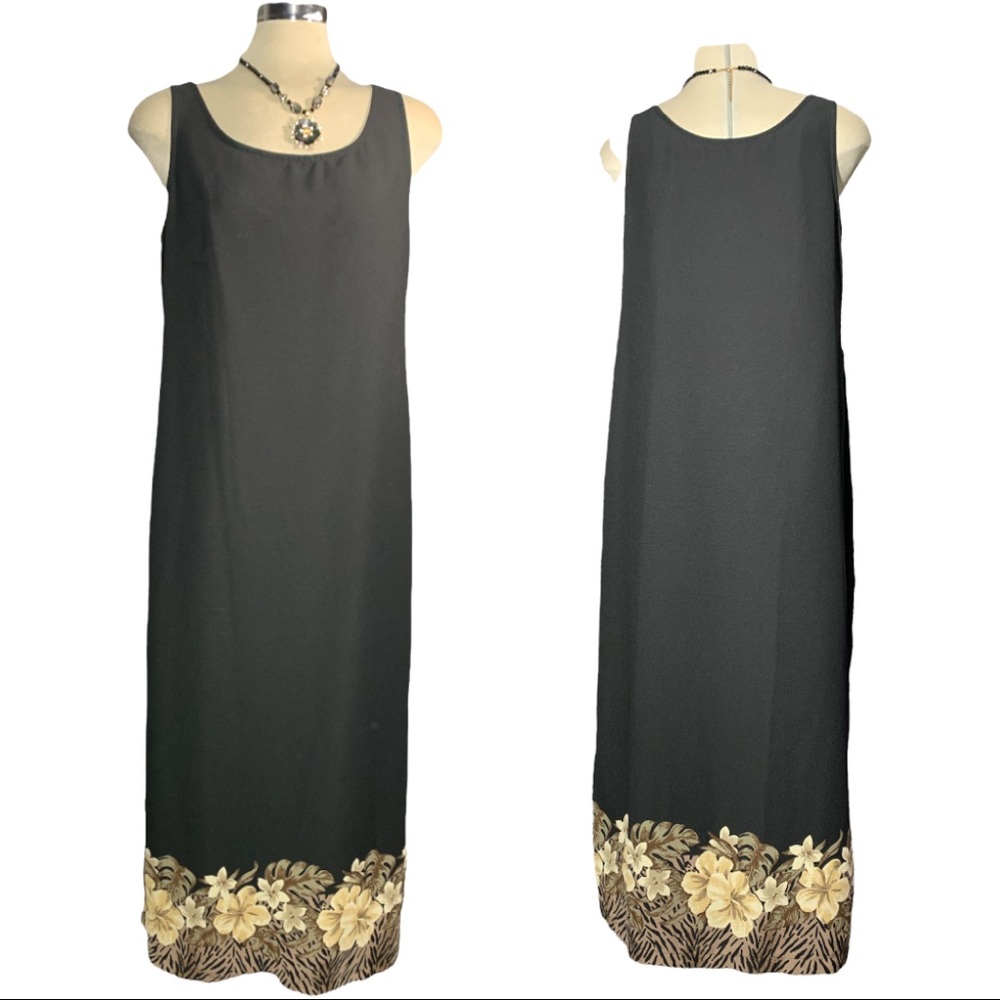 Bantry Bay Black Sleeveless Maxi Dress Size M
